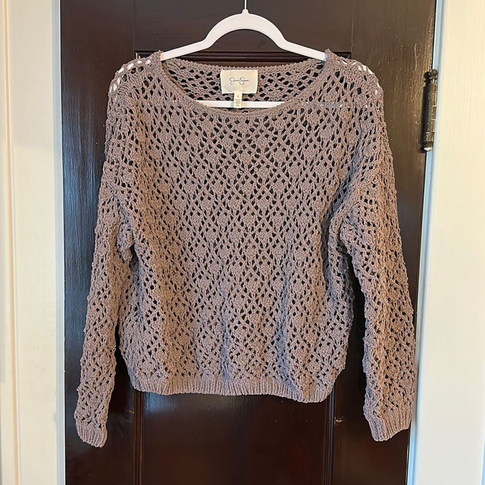Purple sweater